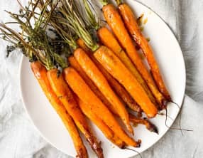 Carottes rôties au four