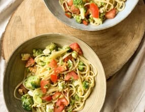 Spaghetti aux brocolis