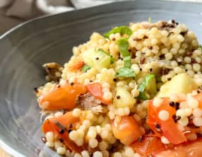 Salade de couscous perlé