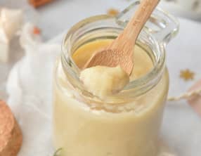 Beurre de pommes au massepain et à l'amaretto