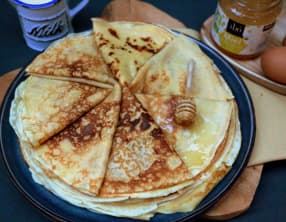 Crêpes épaisses et moelleuses