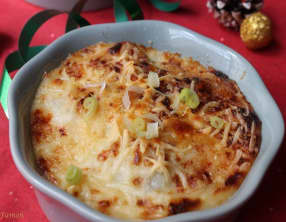 Gratin de patate douce à l'antillaise