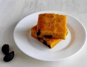 Brownie à la butternut et aux pruneaux