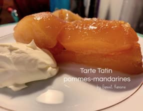 La tarte tatin pommes parfum mandarines
