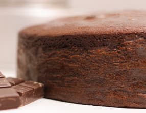 Sponge cake chocolat