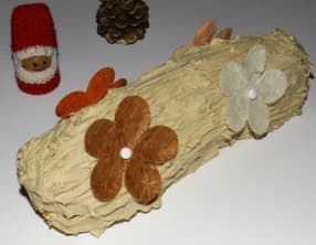 Bûche roulée au café et mascarpone