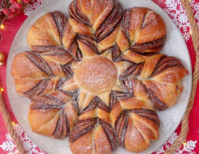 Brioche flocon de neige