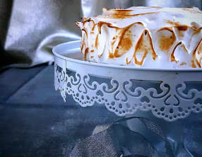 Omelette norvégienne café-caramel au beurre salé