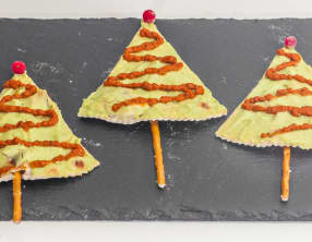 Sapins de Noël faciles apéro