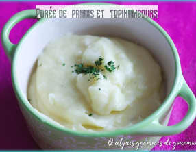Purée de panais et topinambours