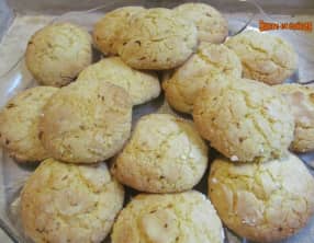 Biscuits moelleux au citron et à la noix de coco