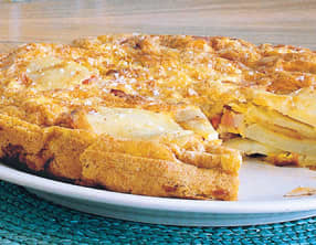 Tortilla aux pommes de terre au Thermomix