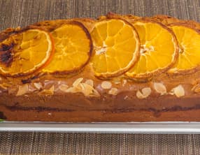 Gâteau du matin à la crème de châtaignes et à l'orange