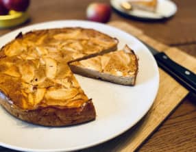 Gâteau invisible aux pommes