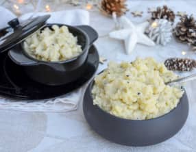 Ecrasé de pommes de terre à la truffe