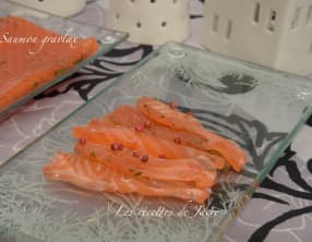 Saumon gravlax