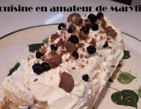 Bûche aux mûres et mascarpone