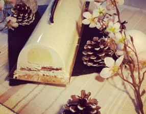 Bûche Vanille Vanille