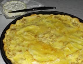 Tarte au chou fleur et au camembert