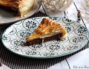 Galette frangipane au chocolat