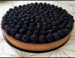 Tarte aux mûres sauvages