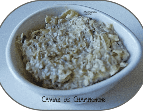 Caviar de champignons