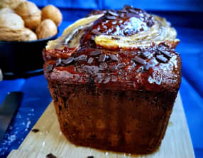 Cake banane chocolat