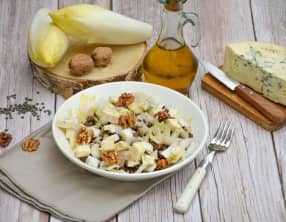 Salade de lentilles aux endives