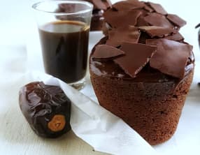 Petits moelleux aux dattes et au café