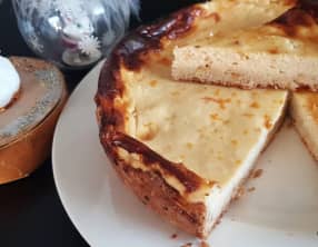 Tarte au fromage blanc sans gluten 