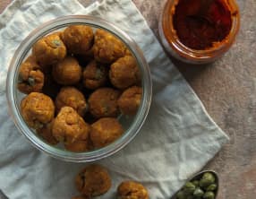 Cookie balls au pesto rosso