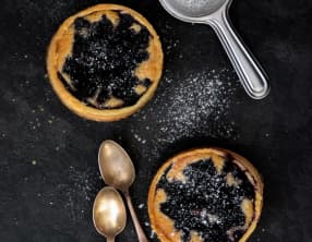 Tarte amandine aux myrtilles