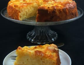Gâteau Madeleine aux pommes