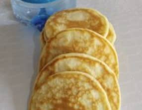 Pancakes à l'eau gazeuse