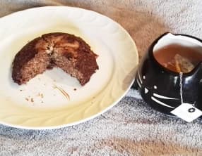 Bowlcake chocolat banane healthy