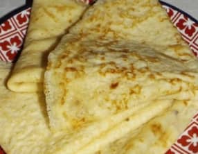 Crêpes légères à l'eau gazeuse