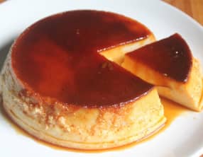Crème caramel au yaourt