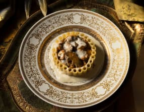 Timbale de macaroni à la financière