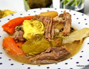 Pot-au-feu, mayonnaise à l'huile de cameline