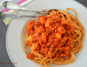 Bolognaise de lentilles corail