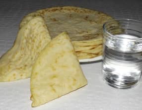 Crêpes à l'eau spécial fin de mois