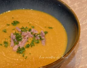 Velouté de lentilles corail