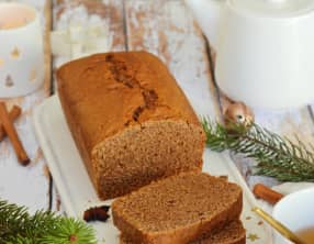Pain d'épices traditionnel sans oeufs, sans lait, sans beurre et sans sucre