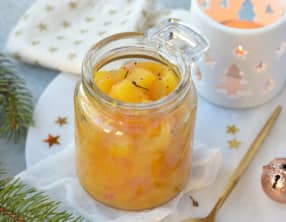Chutney d'ananas au gingembre et piment