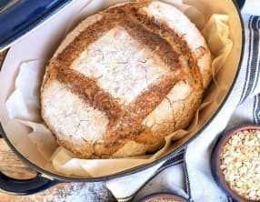 Pain cocotte aux graines