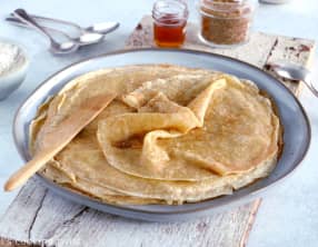 Crêpes à la farine de petit épeautre