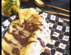 Crêpes de Pierre Hermé et sa chantilly coco