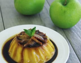 Flan léger aux pommes