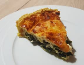 Quiche aux blettes et fromages