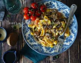 Fettuccine aux champignons